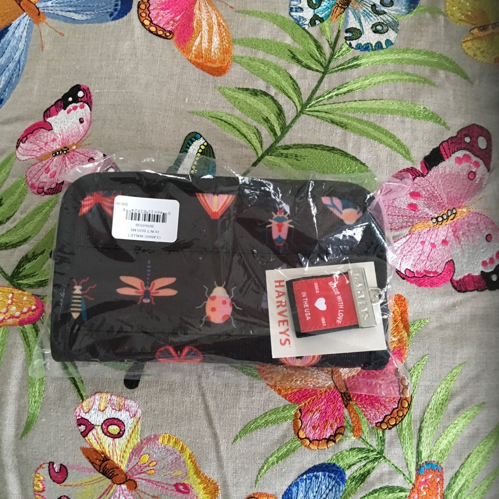 SOLD - Harveys Bag Classic “Don't Bug Me” Wallet - Picture 2 of 5